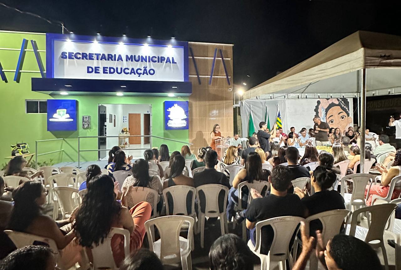 Prefeito Zé Henrique inaugura nova sede da Secretaria de Educação em Nossa Senhora de Nazaré