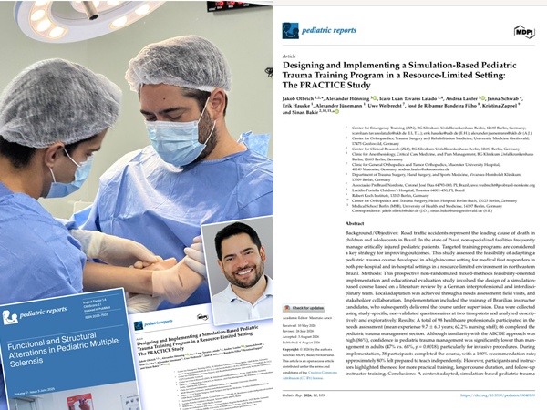 RECONHECIMENTO: Dr. Ribamar Bandeira tem artigo publicado em revista internacional de pediatria