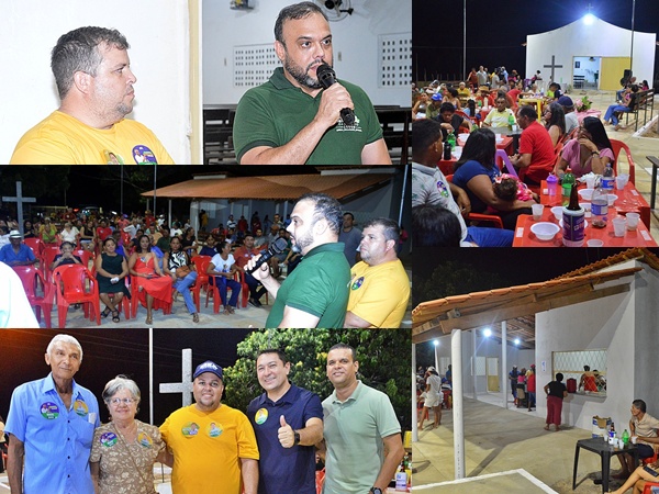 PARA A POPULAÇÃO: Comunidade Angelim comemora a Praça e Espaço Comunitário São José